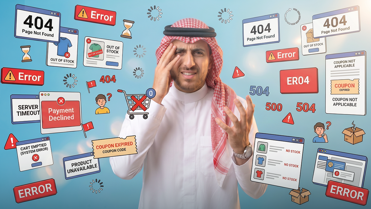 الأخطاء الشائعة التي يقع فيها أصحاب المتاجر الإلكترونية وكيف تتجنبها؟