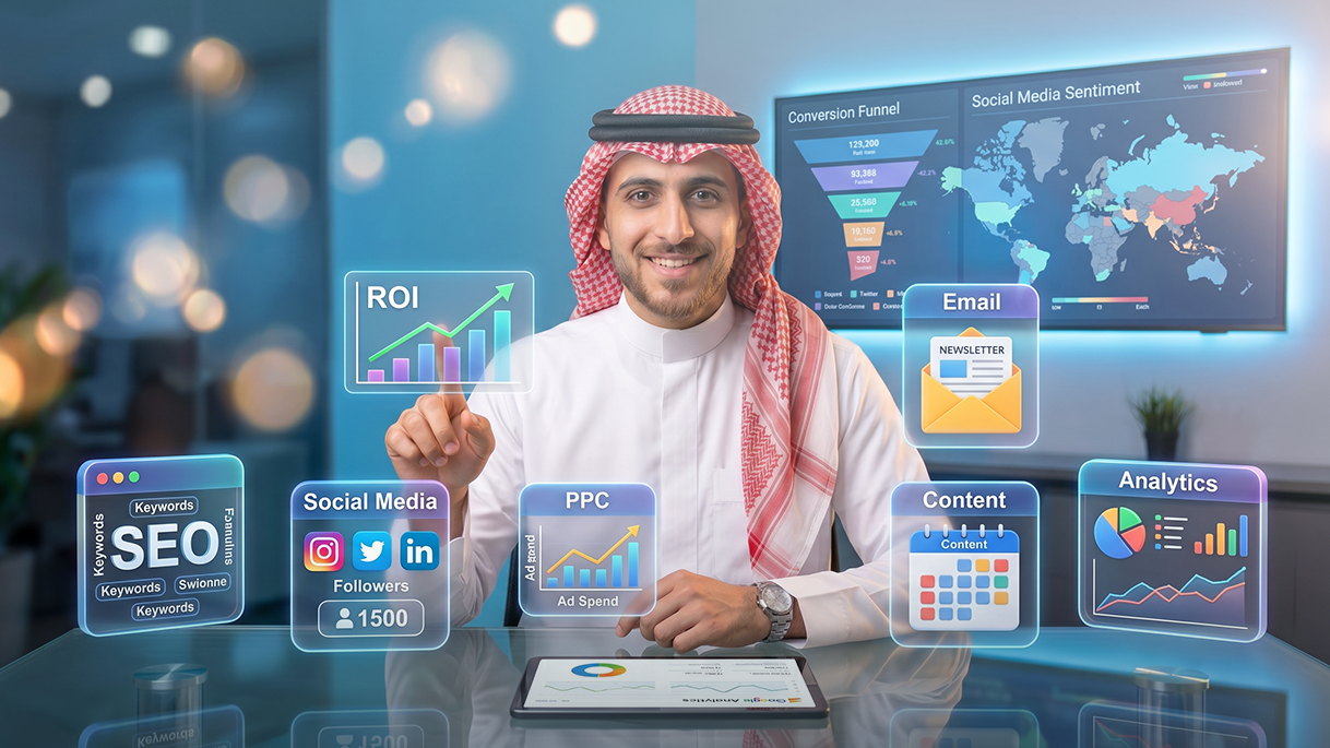 أساسيات التسويق الرقمي للمتاجر السعودية: ما الذي ينجح فعلياً في 2026؟